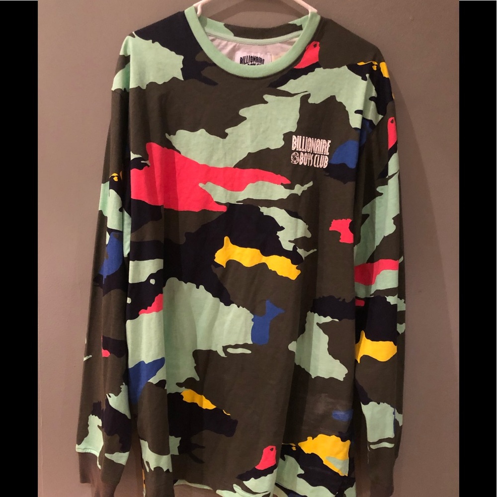 BBC CAMO LONG SLEEVE T-SHIRT 🔥